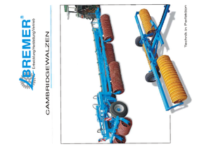 Meadow and field rollers Bremer CWK 620/60