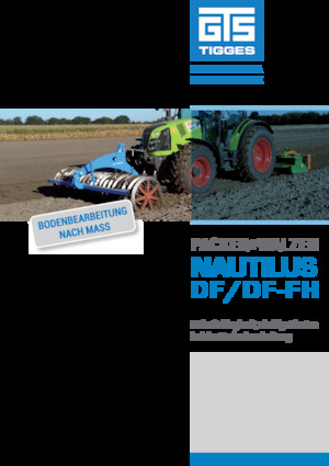 Çayır ve tarla makaraları Tigges DF 65-600 CC FH