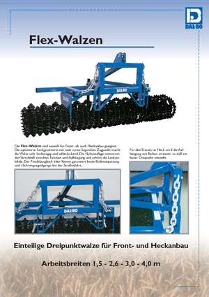 Çayır ve tarla makaraları DAL-BO Flex 4,0