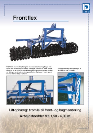 Meadow and field rollers DAL-BO FrontFlex 400