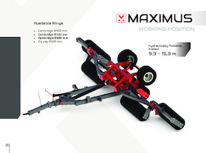 Meadow and field rollers Expom® Maximus 15.3