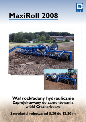 Meadow and field rollers DAL-BO MaxiRoll 760