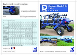 Meadow and field rollers DAL-BO MiniMax 630 CB