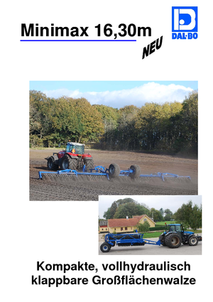 Çayır ve tarla makaraları DAL-BO MiniMax Classic 16.3