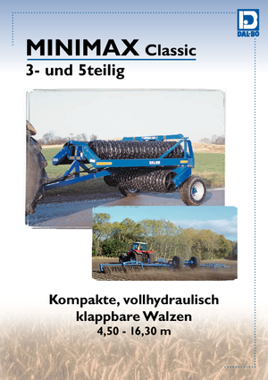 Çayır ve tarla makaraları DAL-BO MiniMax Classic 4,5