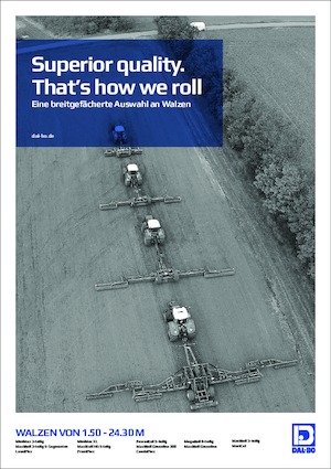 Çayır ve tarla makaraları DAL-BO MaxiRoll 1230 HD