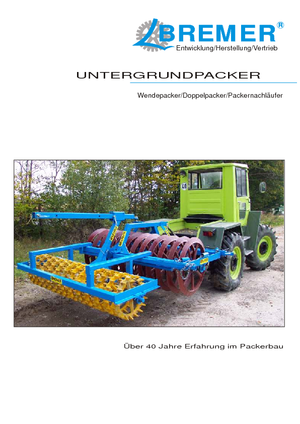 Meadow and field rollers Bremer NW 13