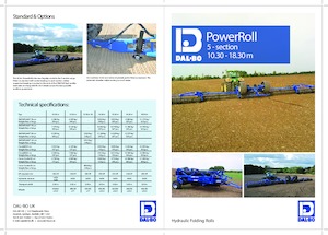 Meadow and field rollers DAL-BO PowerRoll 1830