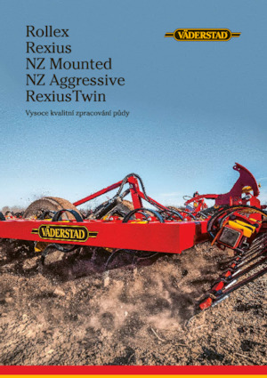 Çayır ve tarla makaraları Väderstad Rexius 1230