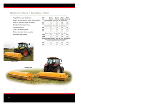 Çayır ve tarla makaraları Twose S-R 8