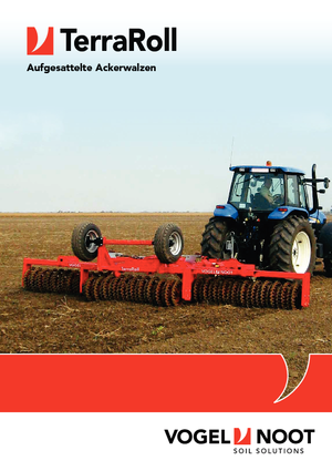 Meadow and field rollers Vogel & Noot TerraRoll 830