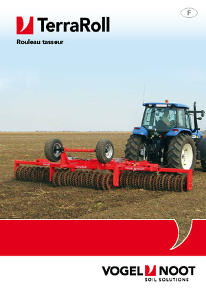 Çayır ve tarla makaraları Vogel & Noot TerraRoll 850