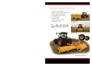Meadow and field rollers Twose U-HF 21 BR