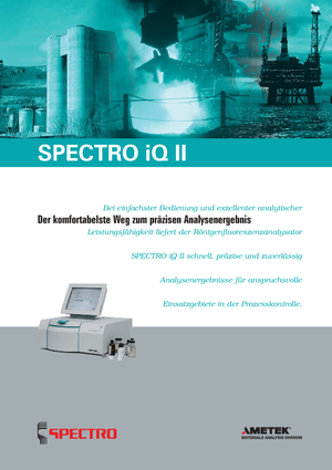 Metal Analyzers Spectro SPECTRO IQ