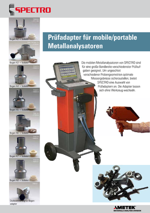 Metal Analyzers Spectro SPECTRO iSORT