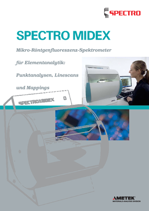 Metal analizatörler Spectro SPECTRO MIDEX