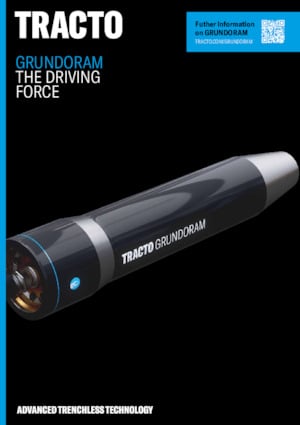 Mikro Tünel Açma Makinesi TRACTO-Technik Grundoram Mini Gigant