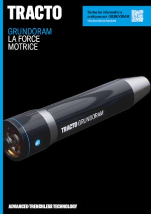 Mikro Tünel Açma Makinesi TRACTO-Technik Grundoram Mini Gigant