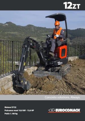 Mini Excavators Eurocomach 12 ZT