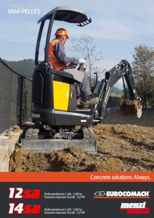 Mini Excavators Eurocomach 12sa