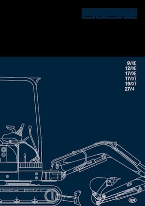 Mini ekskavatörler Kato Imer 12VXE