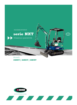 Mini Excavators Kato Imer 16 NXT