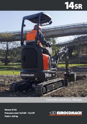 Mini ekskavatörler Eurocomach 14 SR