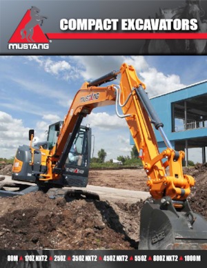 Mini Excavators Mustang 350Z NXT2