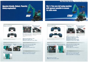 Mini Excavators Kato 17VX3