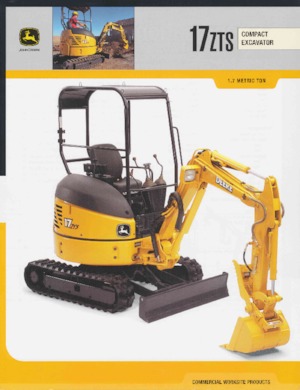 Mini Excavators John Deere Construction 17ZTS