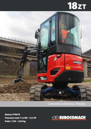 Mini Excavators Eurocomach 18 ZT