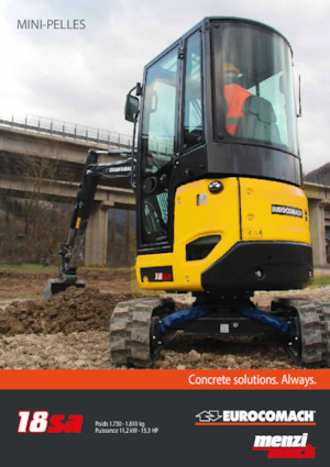 Mini Excavators Eurocomach 18sa