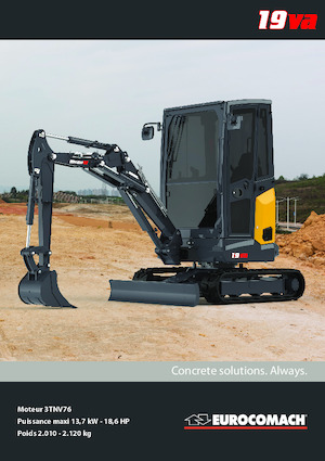 Mini Excavators Eurocomach 19va