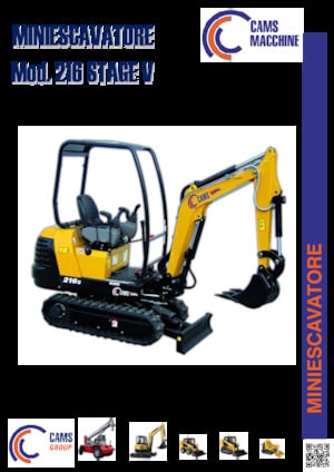 Mini Excavators Cams 216