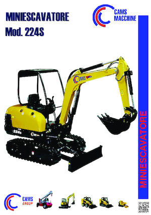 Mini Excavators Cams 224S