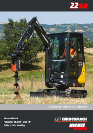 Mini ekskavatörler Eurocomach 22sa