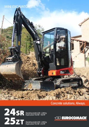 Mini Excavators Eurocomach 24 SR