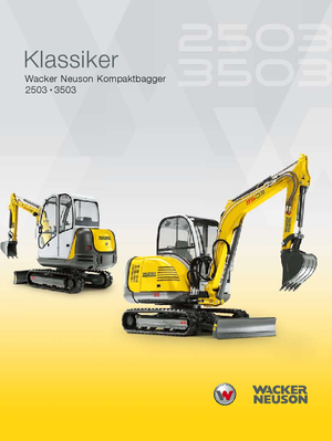 Mini Excavators Wacker Neuson 2503