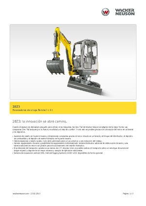 Mini Excavators Neuson 28 Z 3