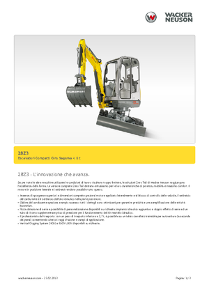 Mini Excavators Neuson 28 Z 3