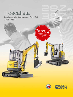 Mini Excavators Wacker Neuson 38 Z 3