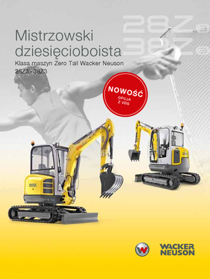 Mini Excavators Wacker Neuson 38 Z 3