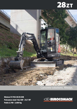 Mini Excavators Eurocomach 28 ZT