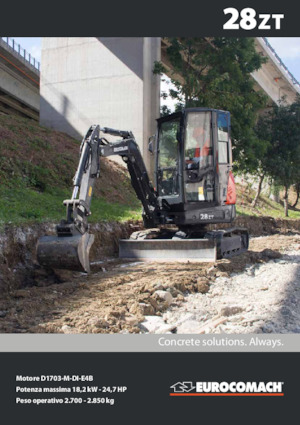 Mini Excavators Eurocomach 28 ZT