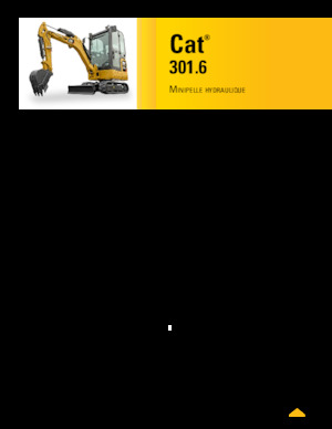 Mini Excavators Caterpillar 301.6