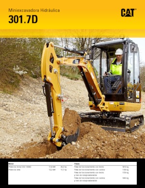 Mini Excavators Caterpillar 301.7D