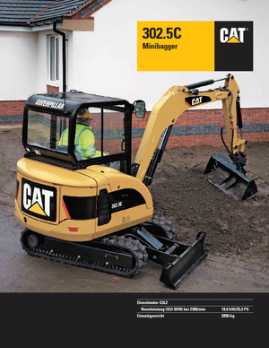 Mini Excavators Caterpillar 302.5C
