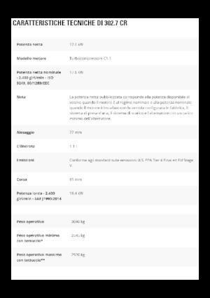 Mini ekskavatörler Caterpillar 302.7 CR