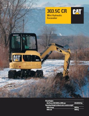 Mini Excavators Caterpillar 303.5C CR
