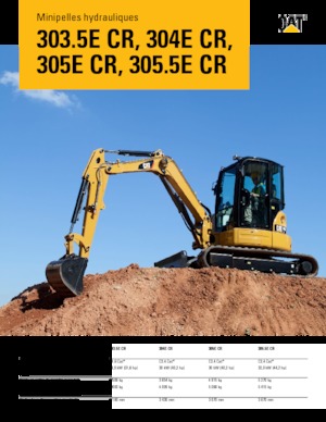 Mini Excavators Caterpillar 303.5E CR